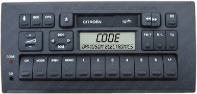 radio code citroen