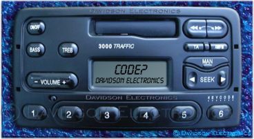 Radio code for Ford Traffic 3000, 4000